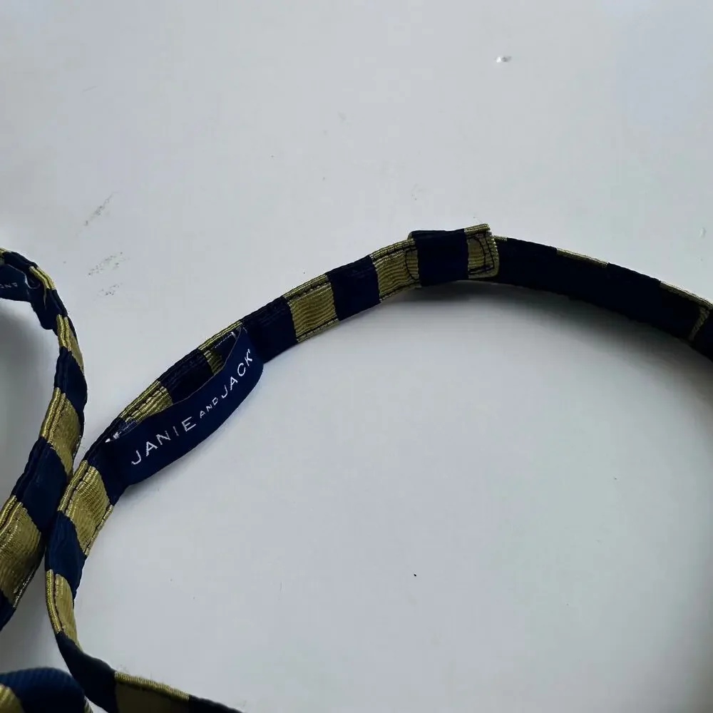 Janie and Jack Bow Tie Bundle for Brothers - Blue & Yellow